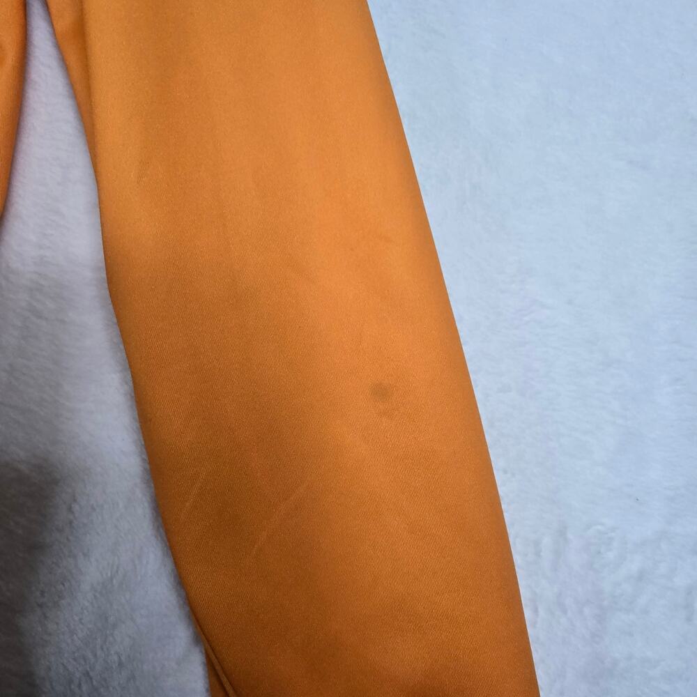 Naruto Hoodie Sweatshirt Mens Large Orange Anime Zip up 0639 - Picture 4 of 8